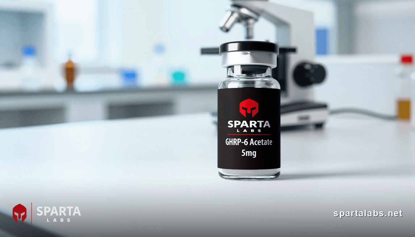 Buy GHRP-6 research peptide: GHRP-6: A Research Overview | Sparta Labs Research Library