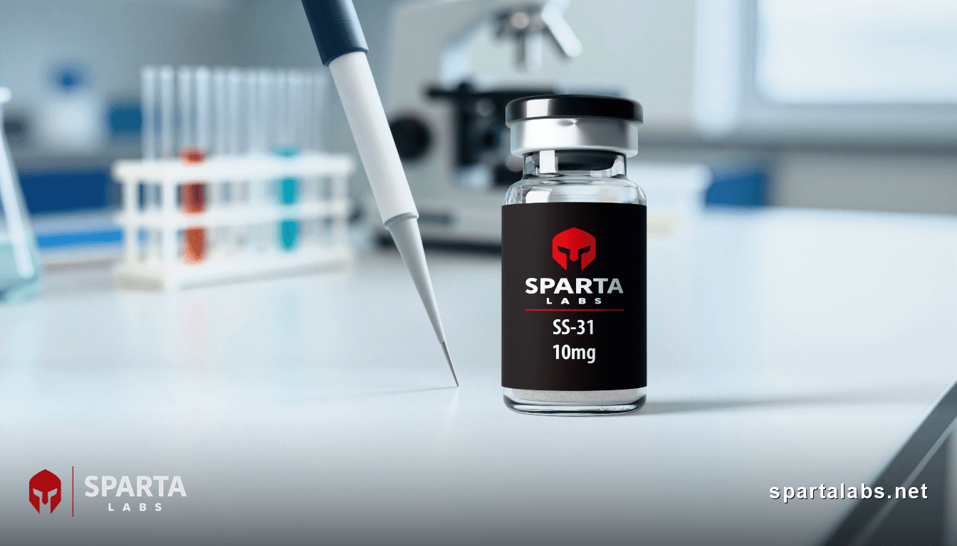 Buy SS-31 (Elamipretide) Mechanism of Action research peptide: SS-31 (Elamipretide) Mechanism of Action | Sparta Labs Research Library