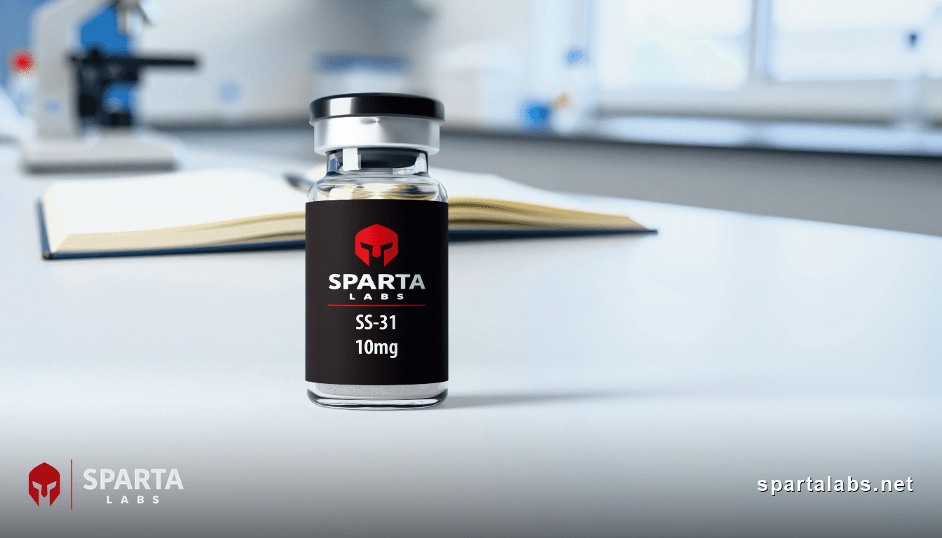 Buy SS-31 (Elamipretide) research peptide: SS-31 (Elamipretide): Published Research | Sparta Labs Research Library